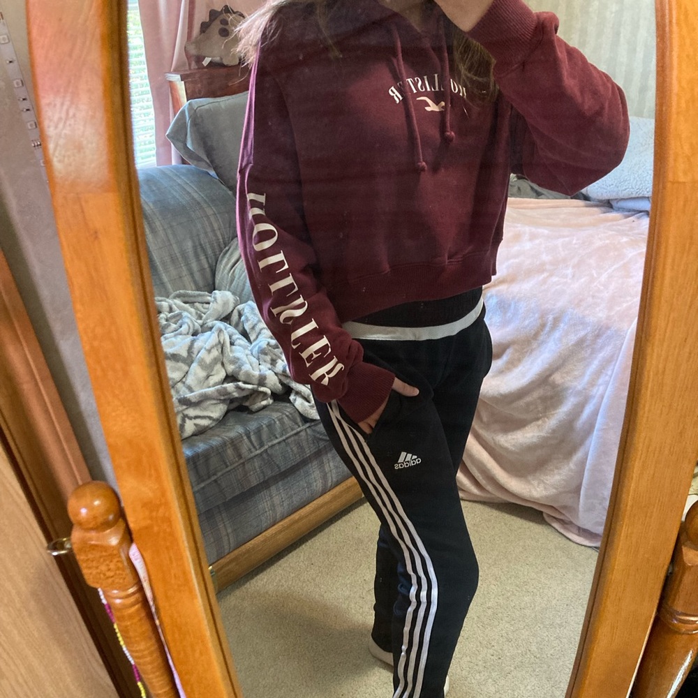 Cropped hoodie